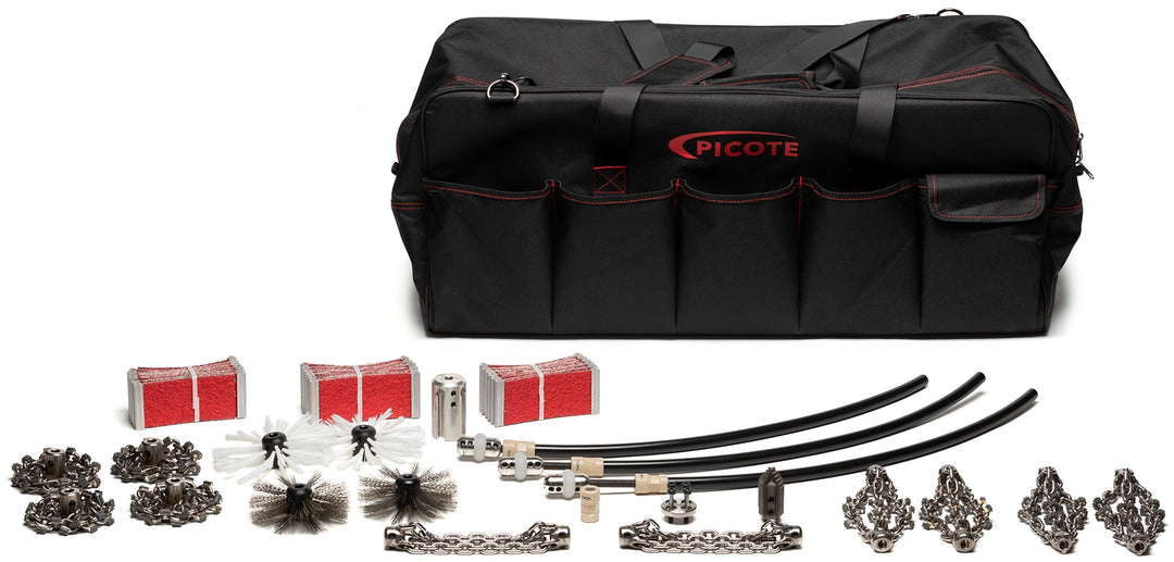 Picote Pro Cleaning Kit 4" - 1/3" Shaft