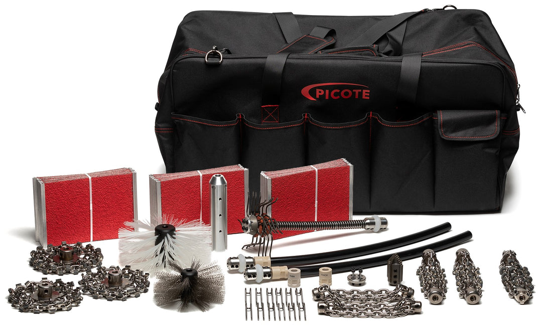 Picote Pro Cleaning Kit 6" - 1/2" Shaft