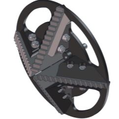 Front Drill Head 6"