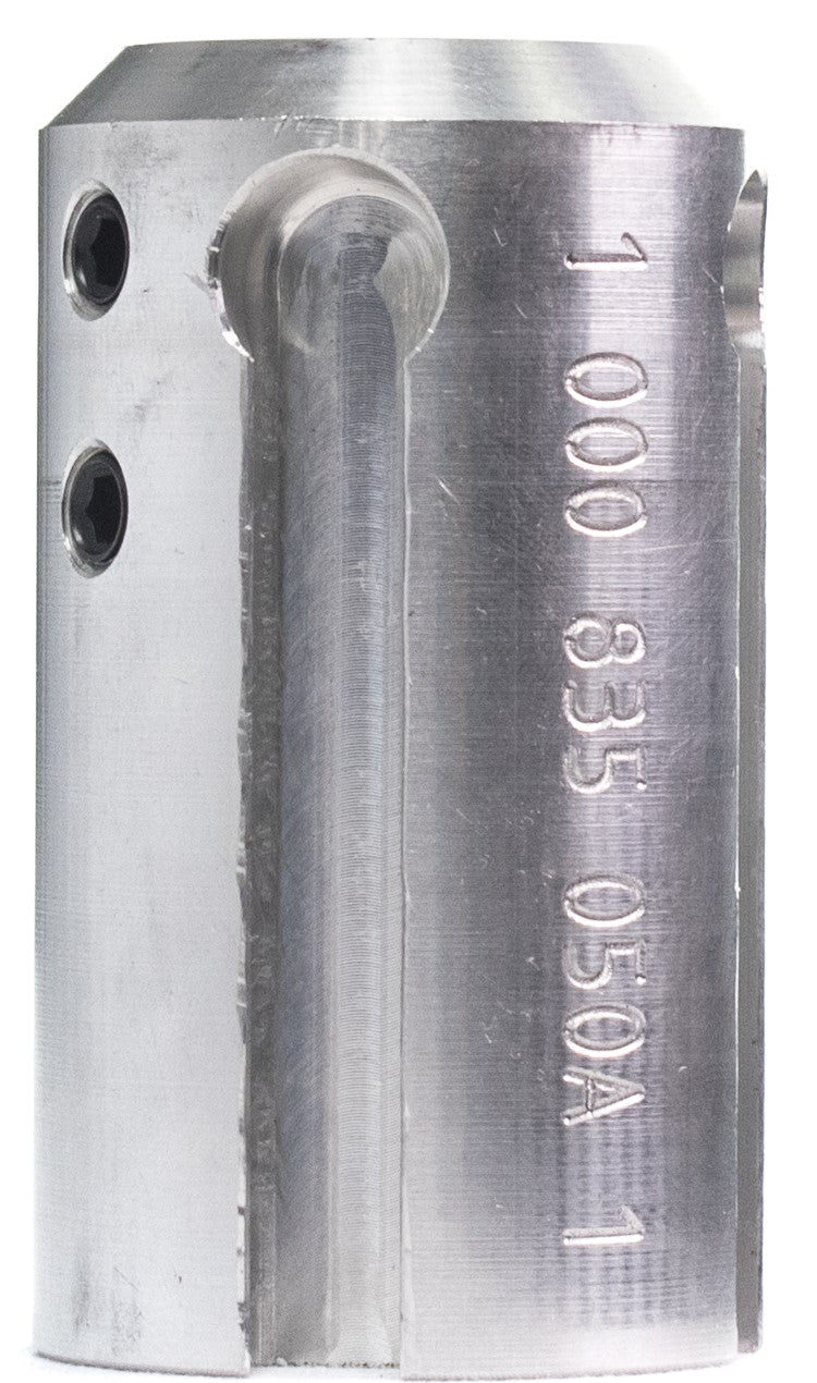 Hub 3" Short for 3-4" Pipe - 1/3" Shaft