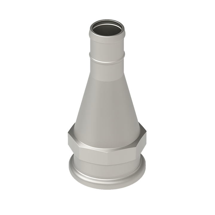 Speedylight + Reducing Connectors/Inversion Nozzles 6" (5 Sizes)