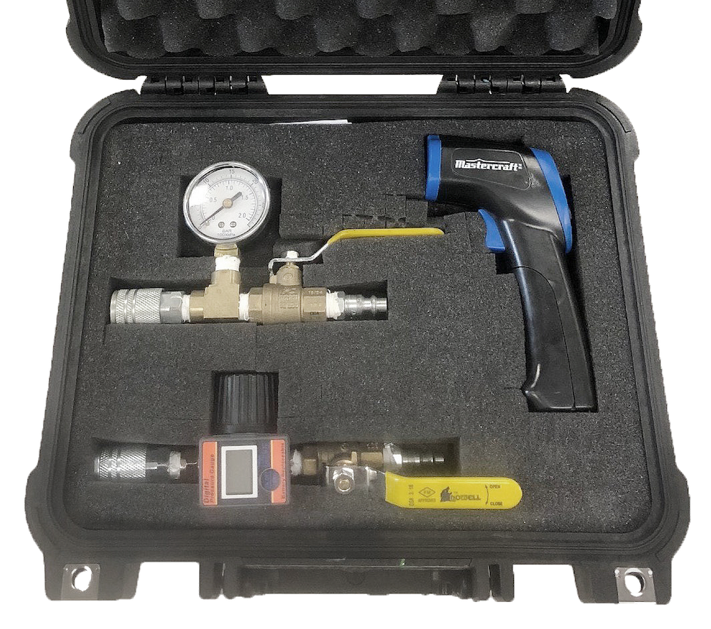 Protect-o-gage (Analog pressure, digital pressure and Infrared thermal in case)